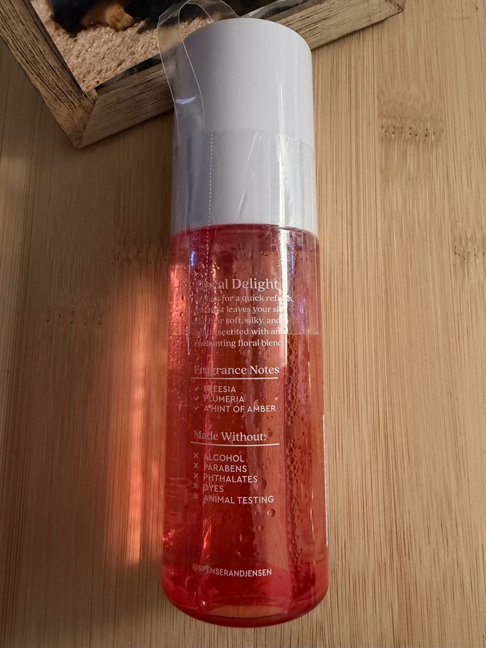 Spenser & Jensen Floral Delight Body & Hair Mist - Picture 3 of 3